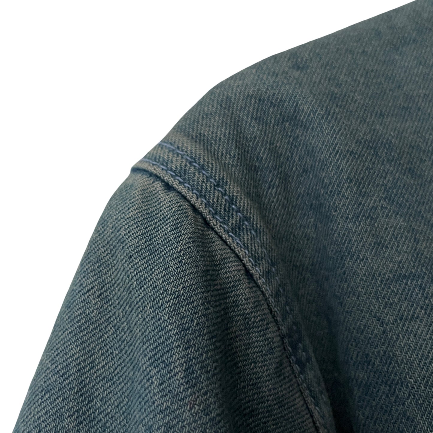 Denim Quilted Workwear Jacket in Peninsula / LARGE