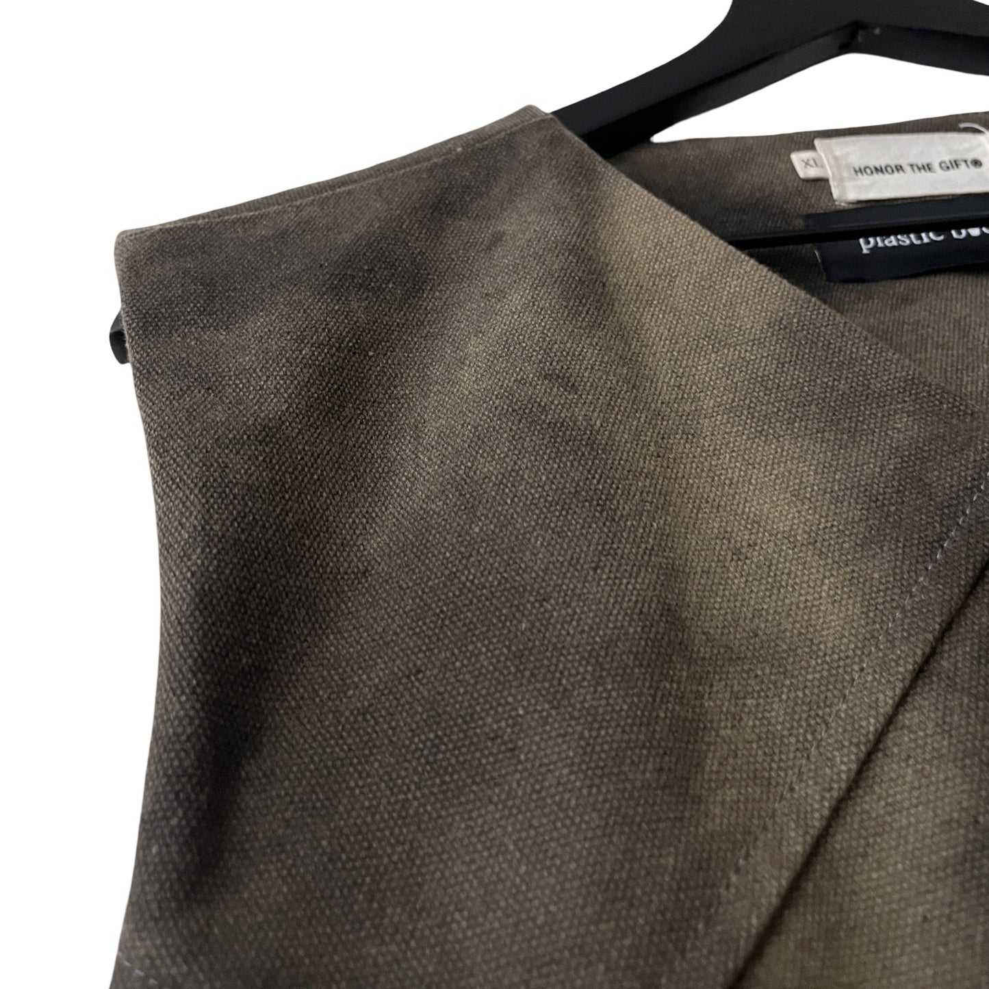 Honor The Gift Fairfax Canvas Vest in Gneiss / X-LARGE