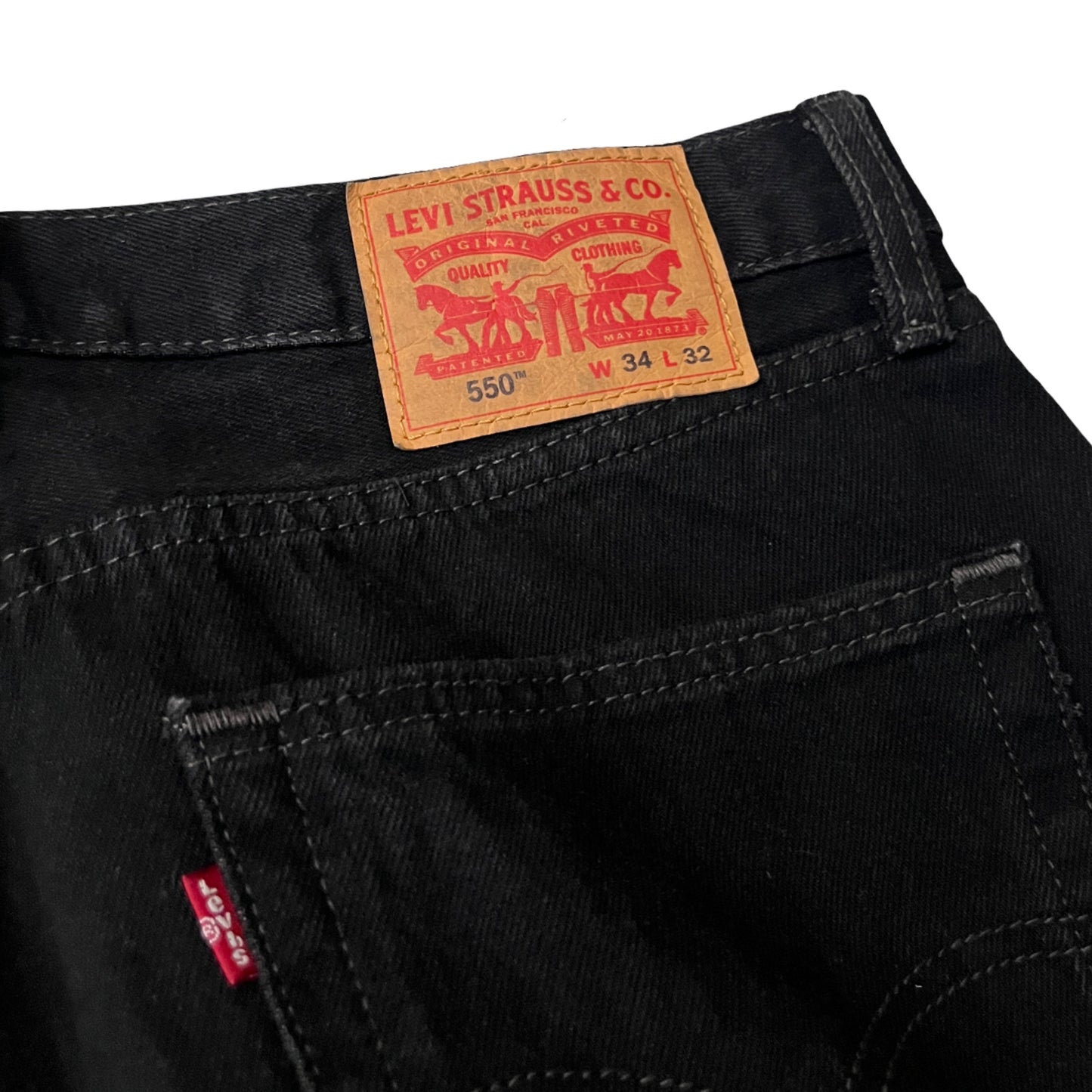 Levi's 550 Relaxed Fit Jeans in Fume / 34" x 32"