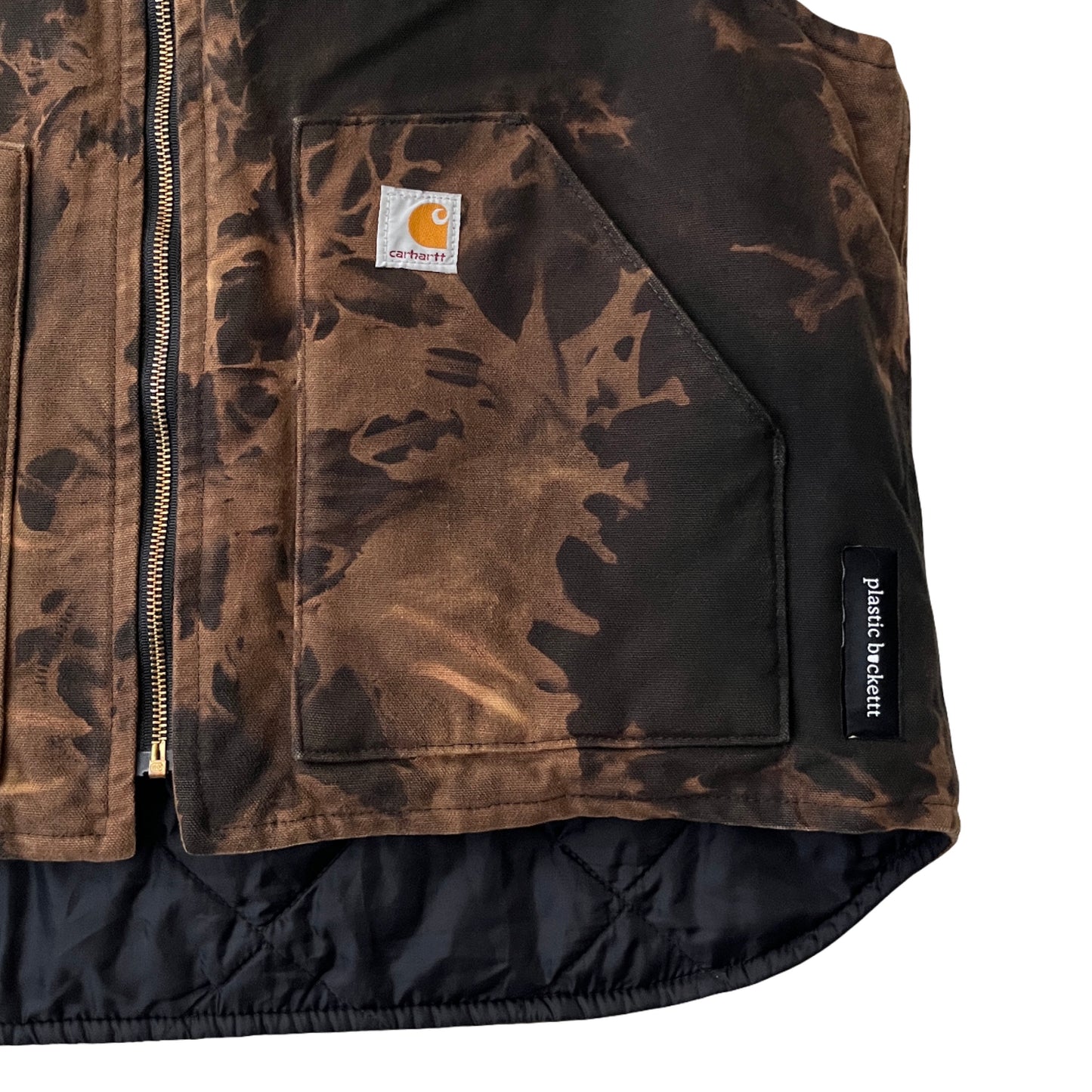 Carhartt Insulated Canvas Vest in High Desert / X-LARGE