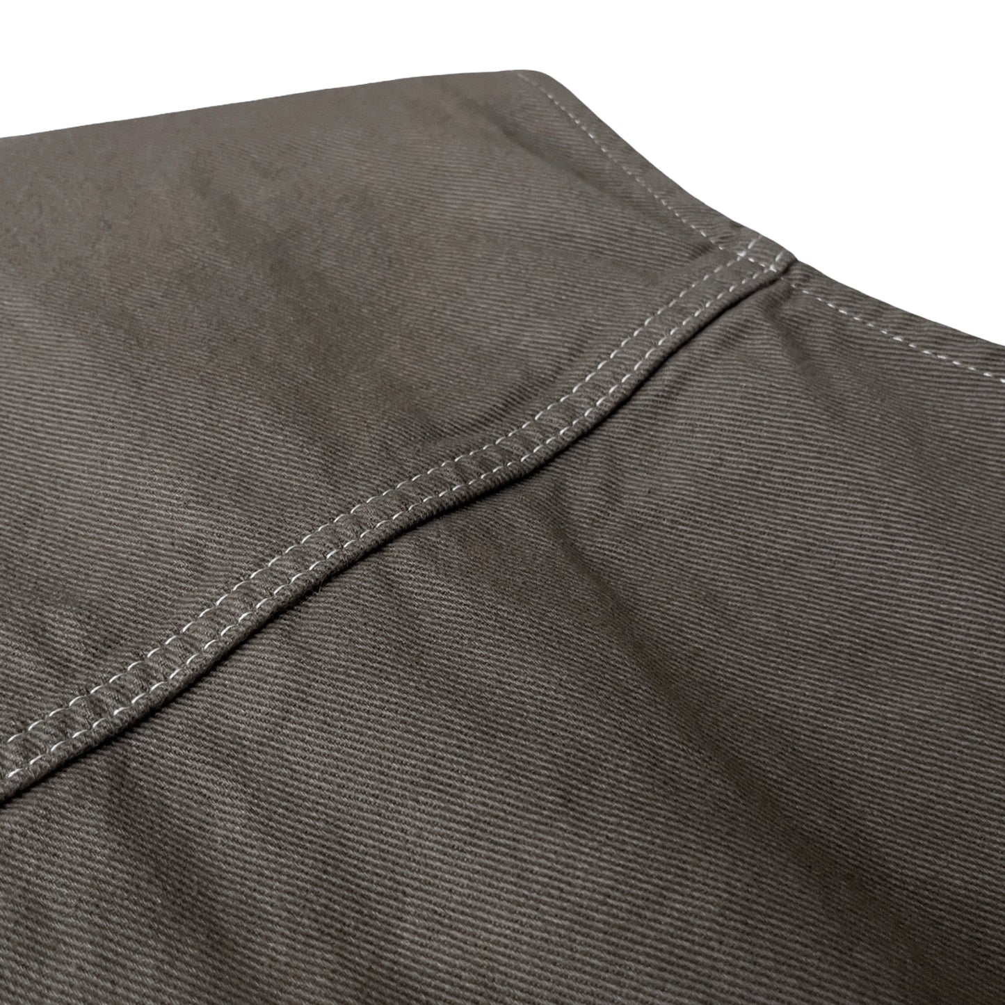 Canvas Utility Chore Vest in Stone / LARGE