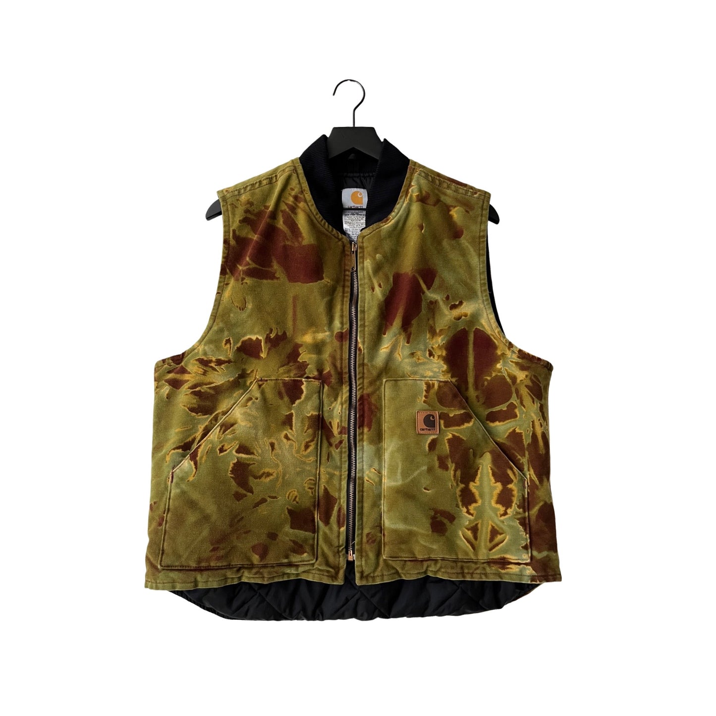 Carhartt Insulated Canvas Vest in Lichen / LARGE