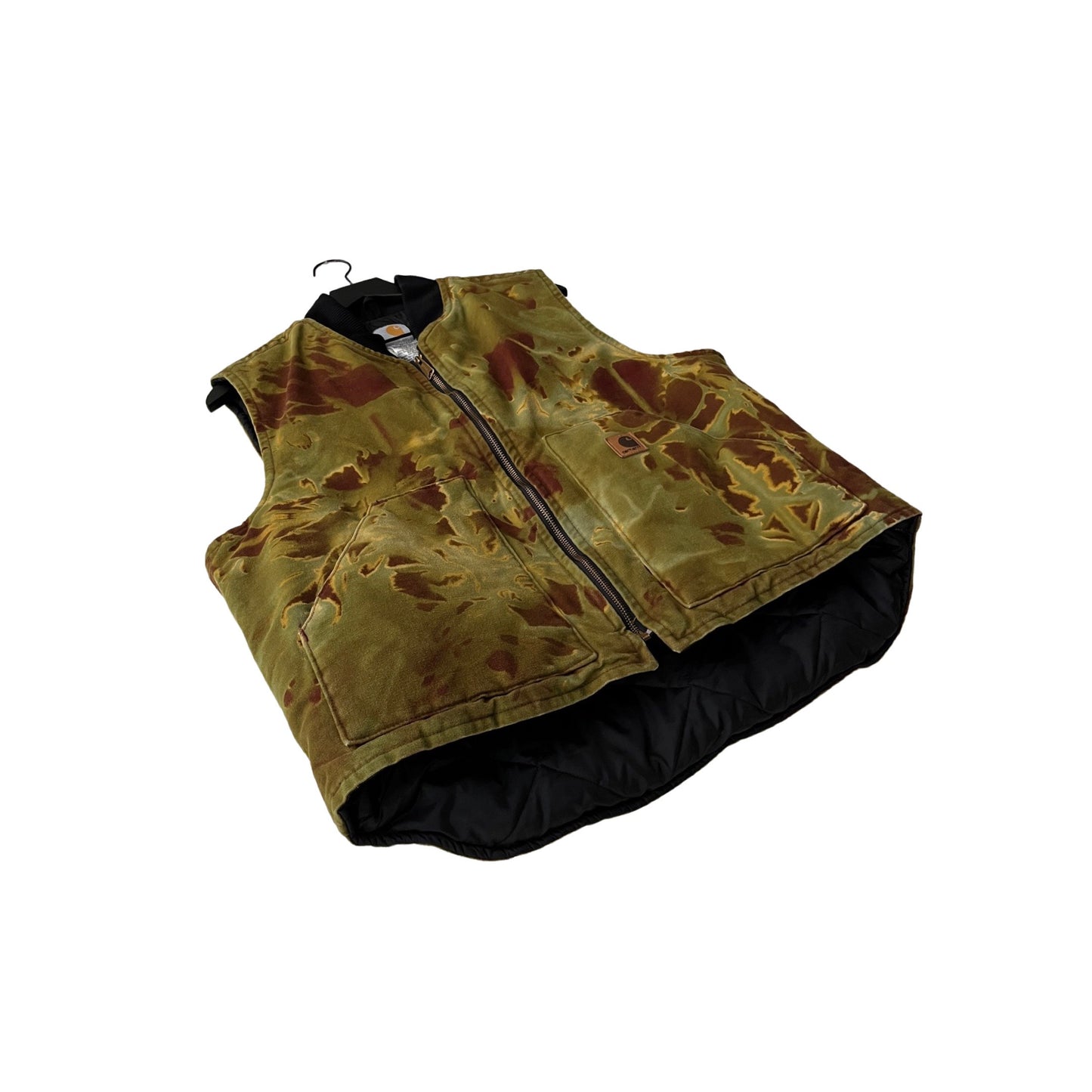 Carhartt Insulated Canvas Vest in Lichen / LARGE