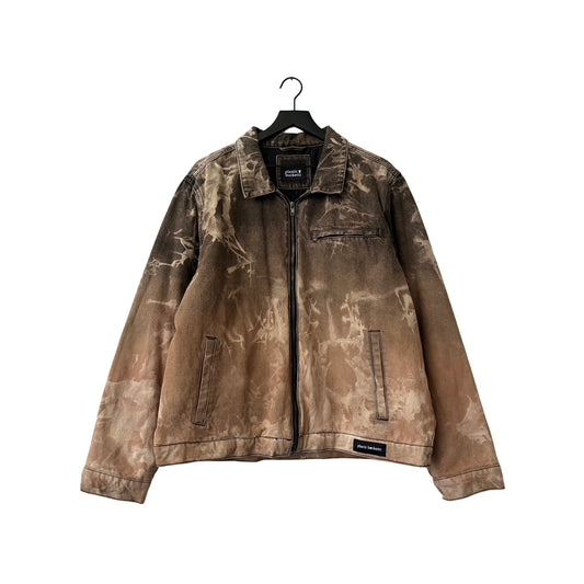 Denim Quilted Workwear Jacket in Dawn / X-LARGE