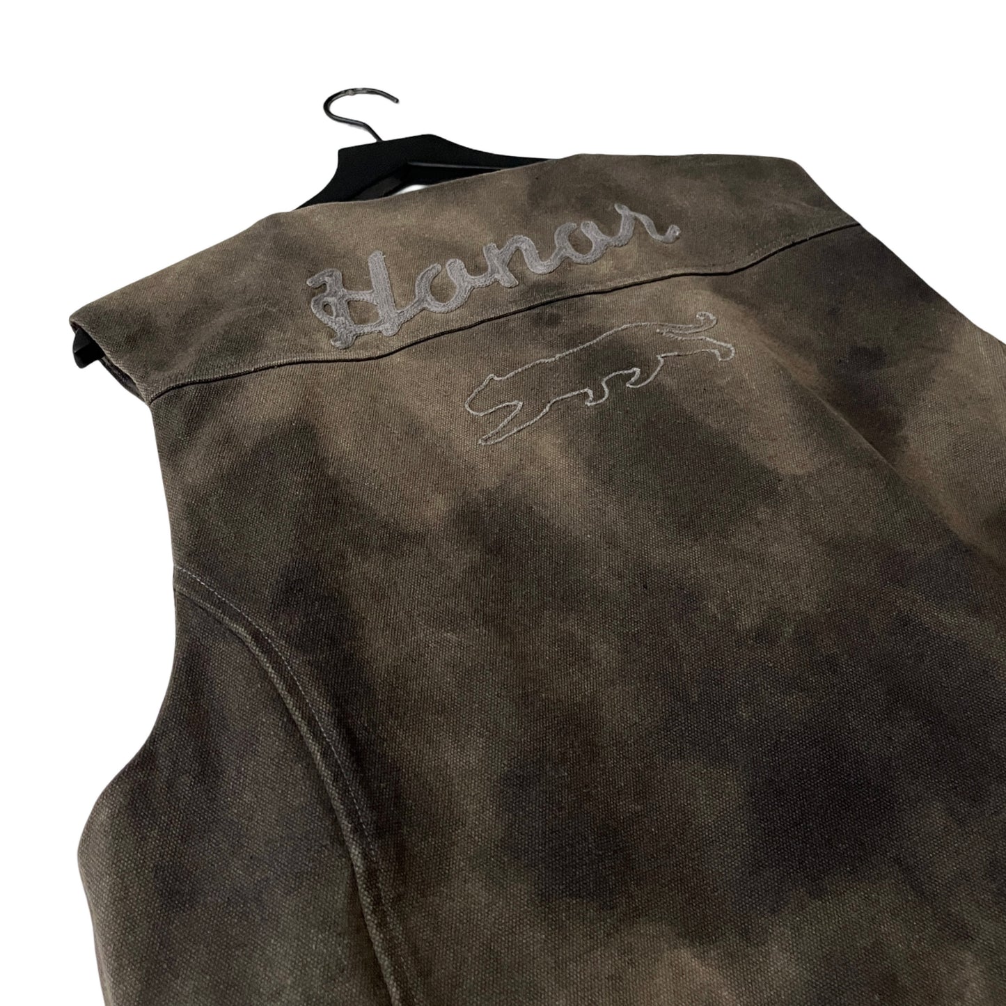 Honor The Gift Fairfax Canvas Vest in Gneiss / X-LARGE