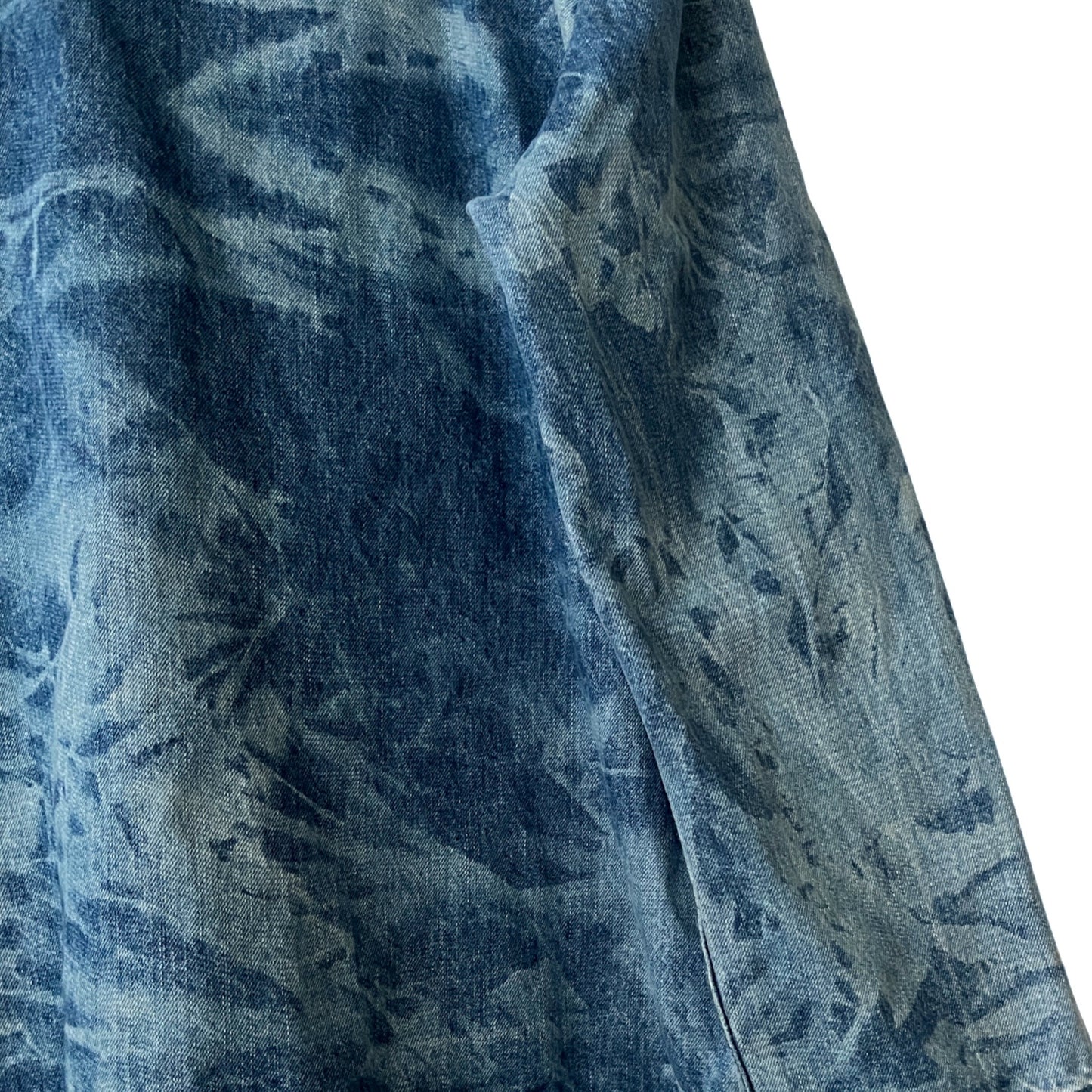 Denim Anorak Pullover in Rapids / MEDIUM (or LARGE)