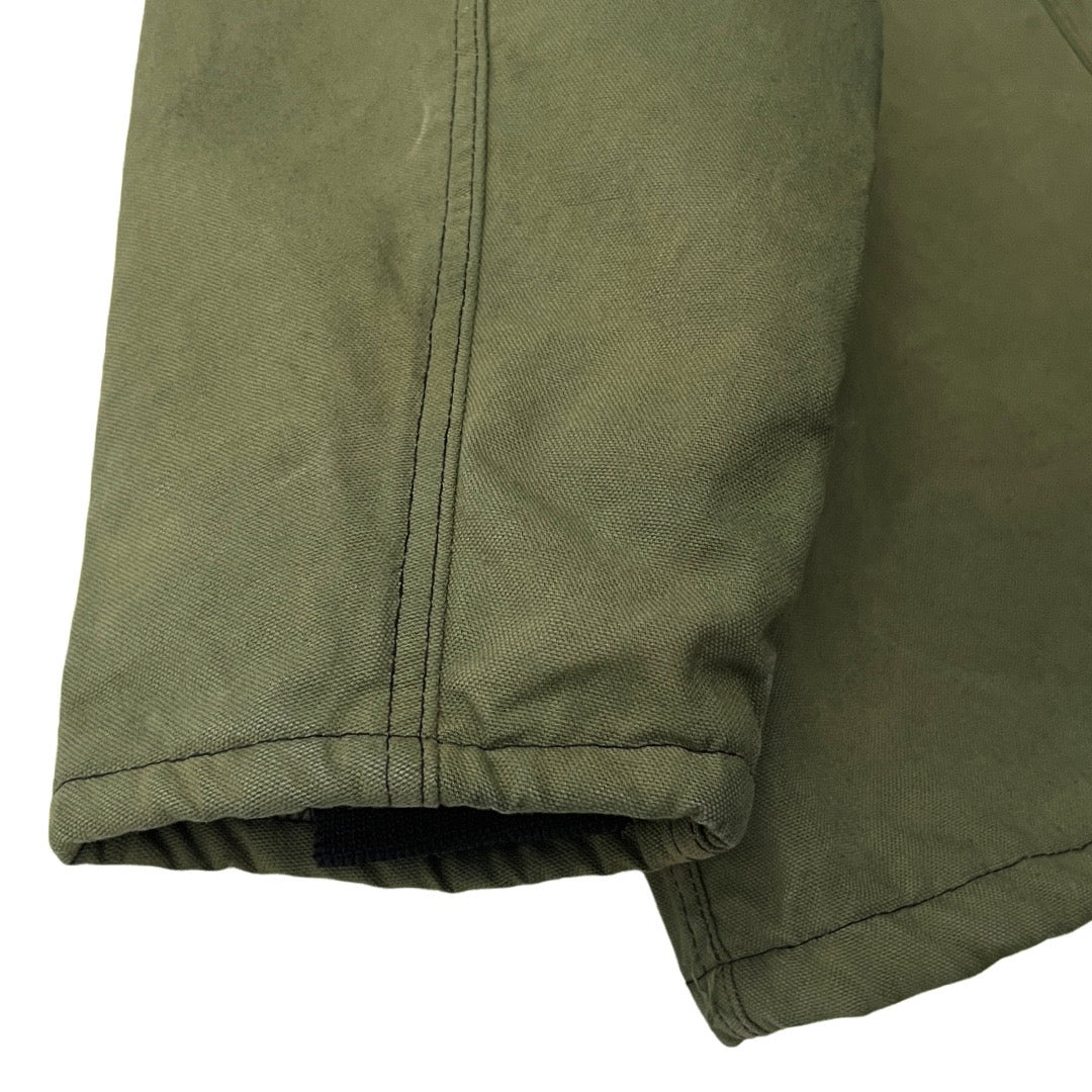 Dickies Vintage Blanket Lined Canvas Coat w/Corduroy Collar in Fern / X-LARGE