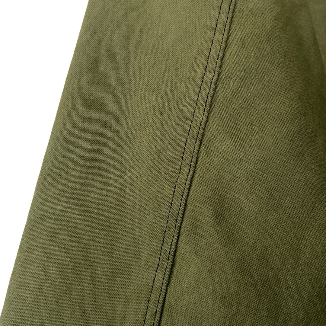 Dickies Vintage Blanket Lined Canvas Coat w/Corduroy Collar in Fern / X-LARGE