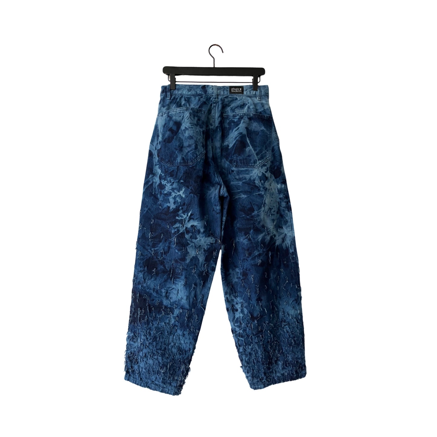 Distressed Denim 2-Piece Set (Pullover & Pants) in Maritime / MEDIUM or LARGE
