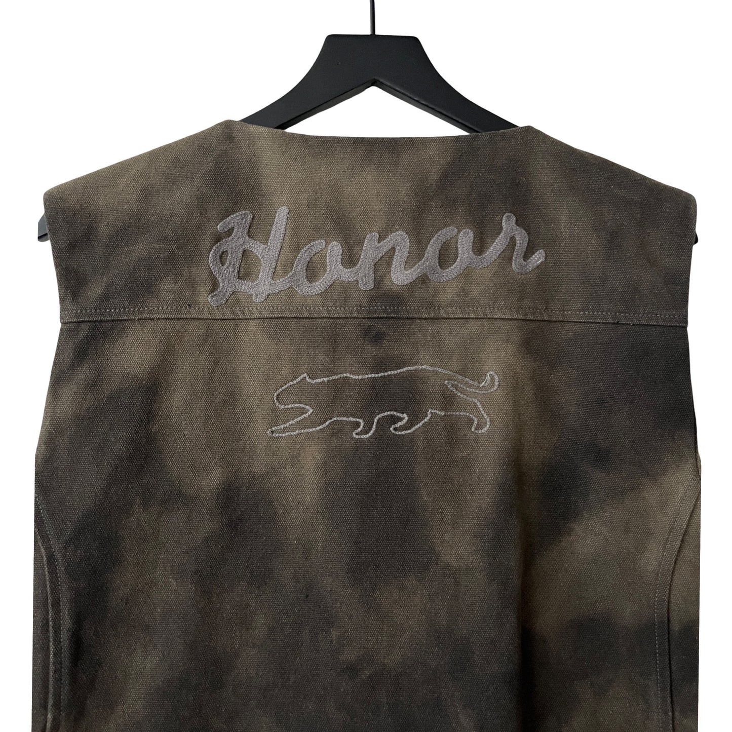 Honor The Gift Fairfax Canvas Vest in Gneiss / X-LARGE