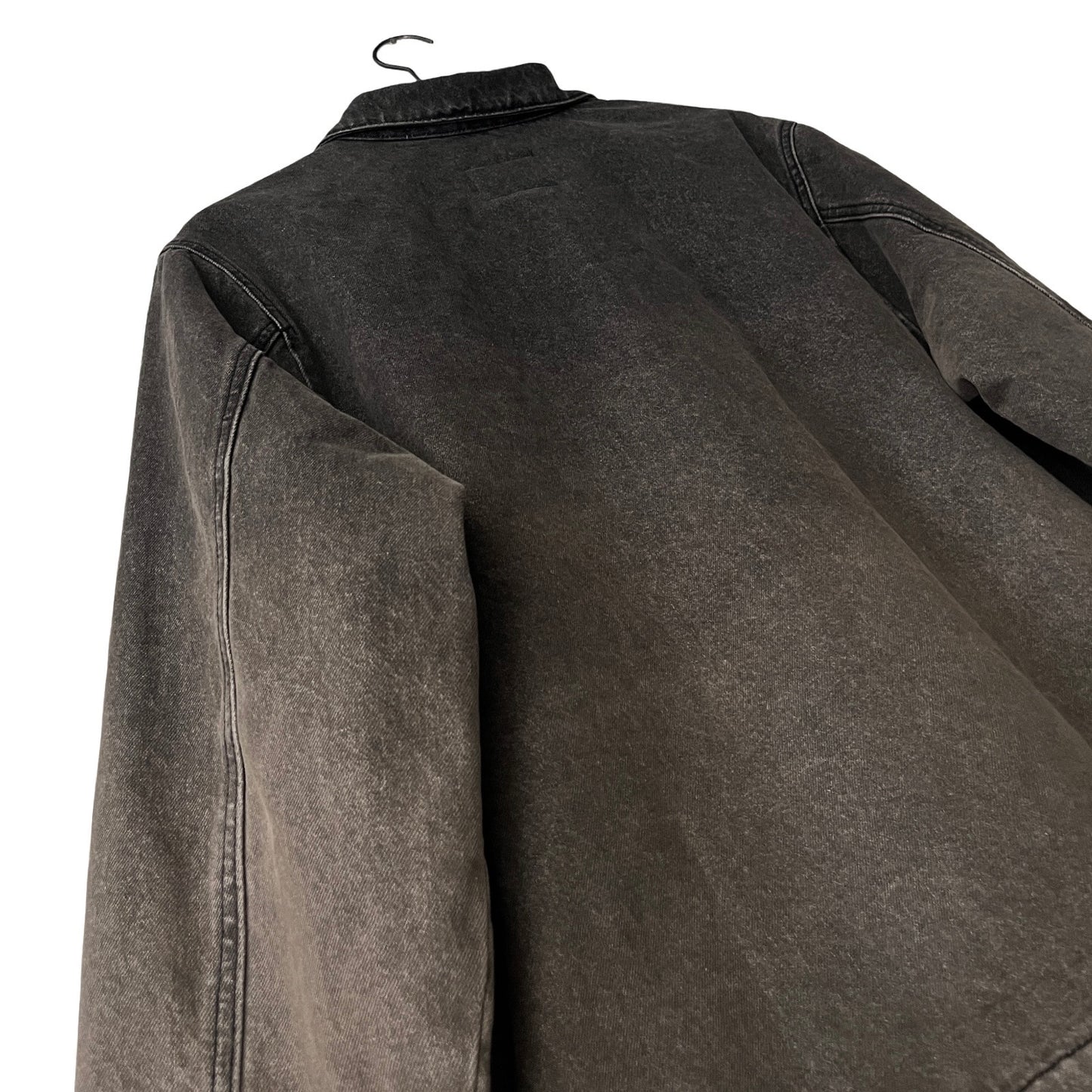 Denim Quilted Workwear Jacket in Fume / X-LARGE