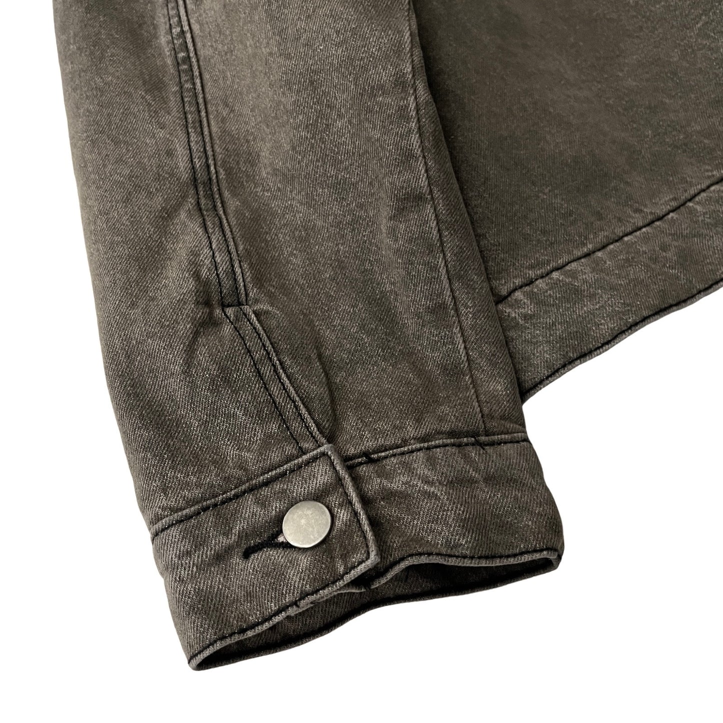 Denim Quilted Workwear Jacket in Fume / X-LARGE