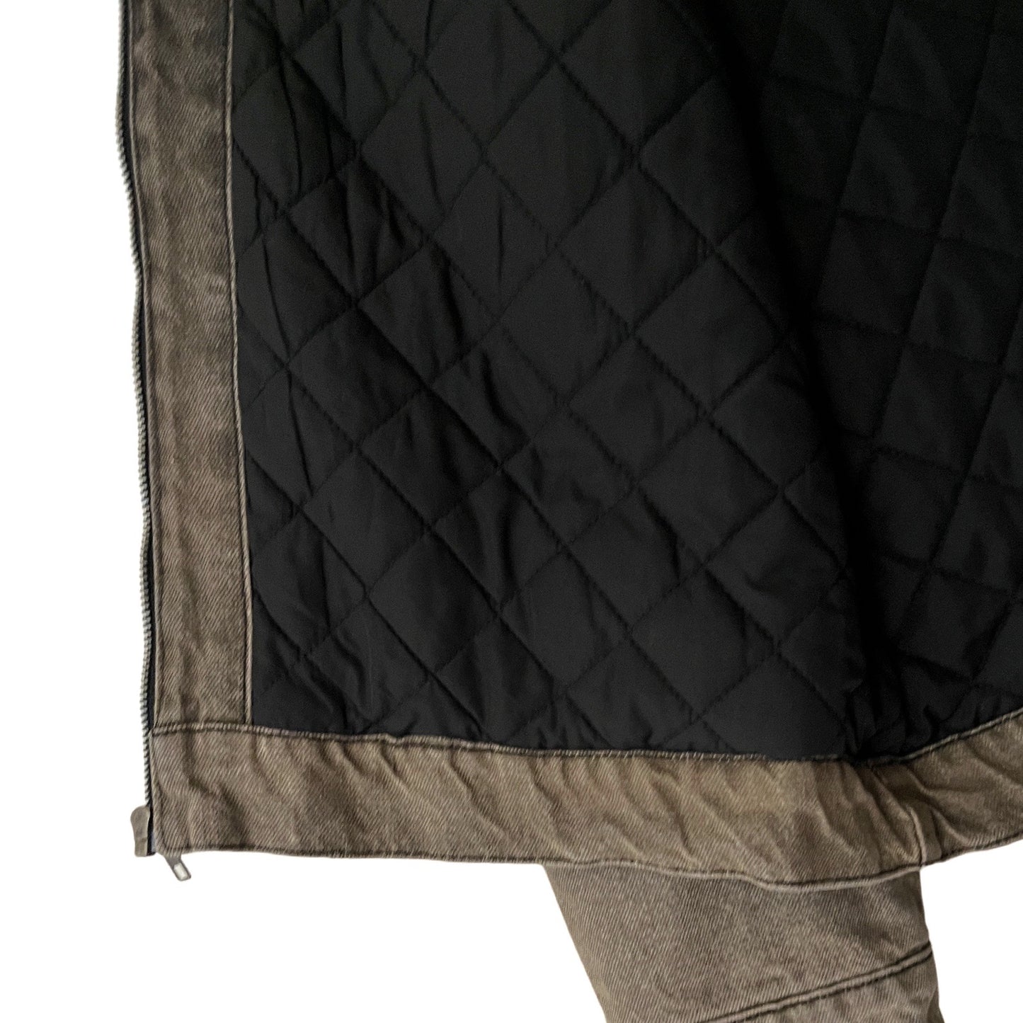 Denim Quilted Workwear Jacket in Fume / X-LARGE