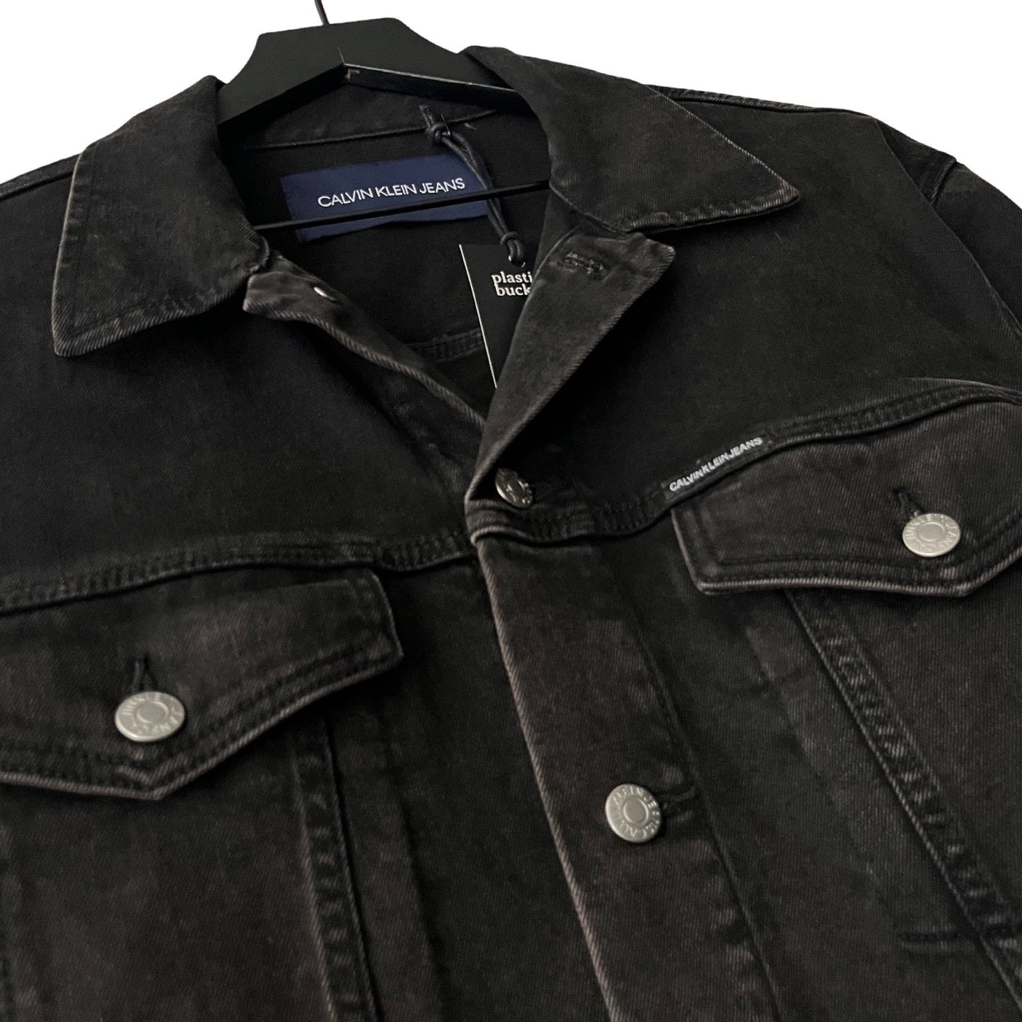 Calvin Klein Denim Jacket in Cellar / LARGE