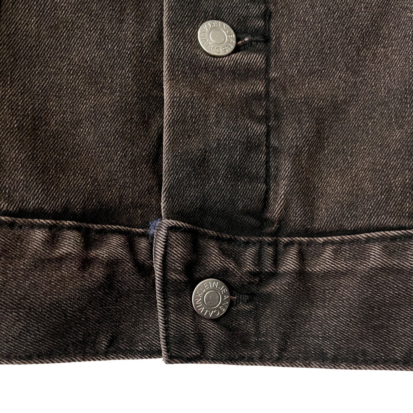 Calvin Klein Denim Jacket in Cellar / LARGE