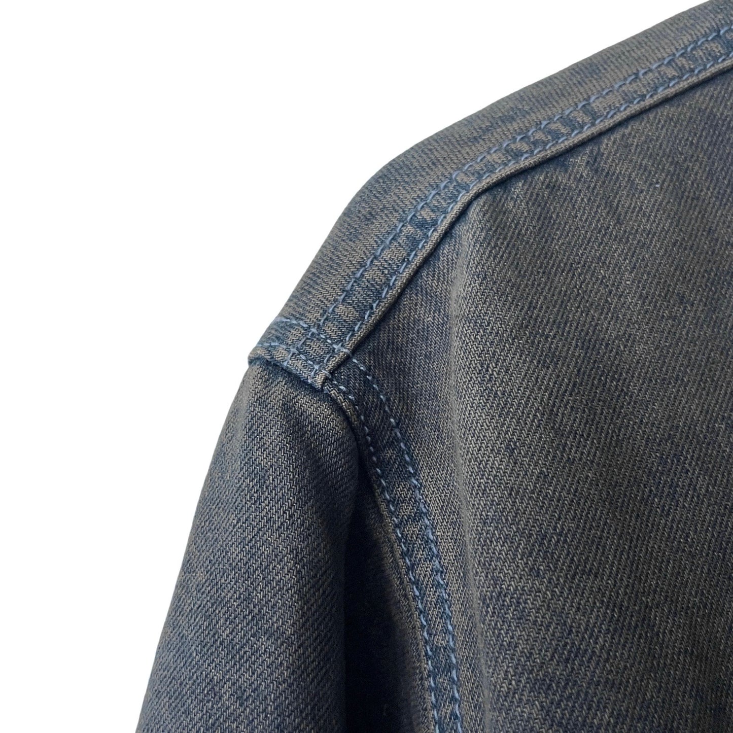 Denim Quilted Workwear Jacket in Tide / X-LARGE
