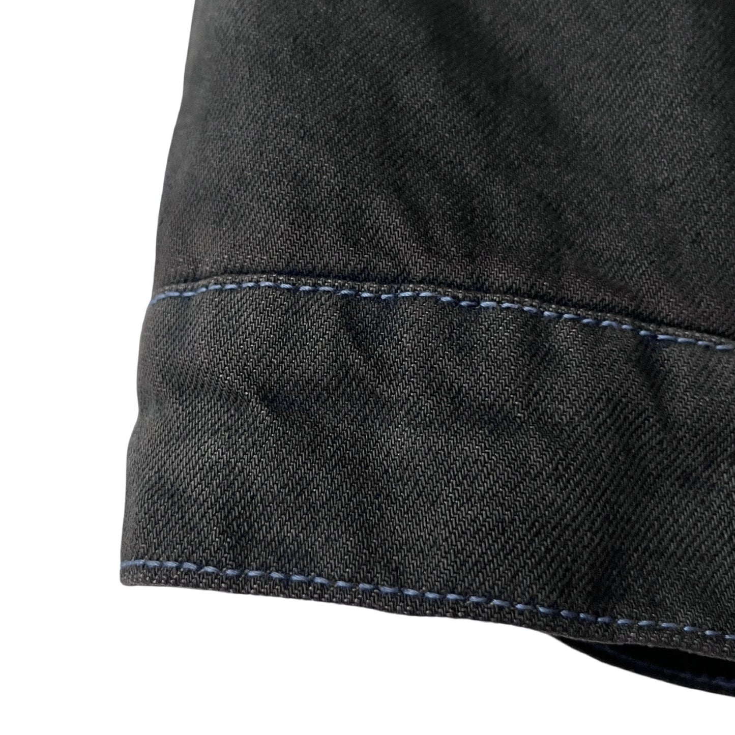 Denim Quilted Workwear Jacket in Atlantic / LARGE