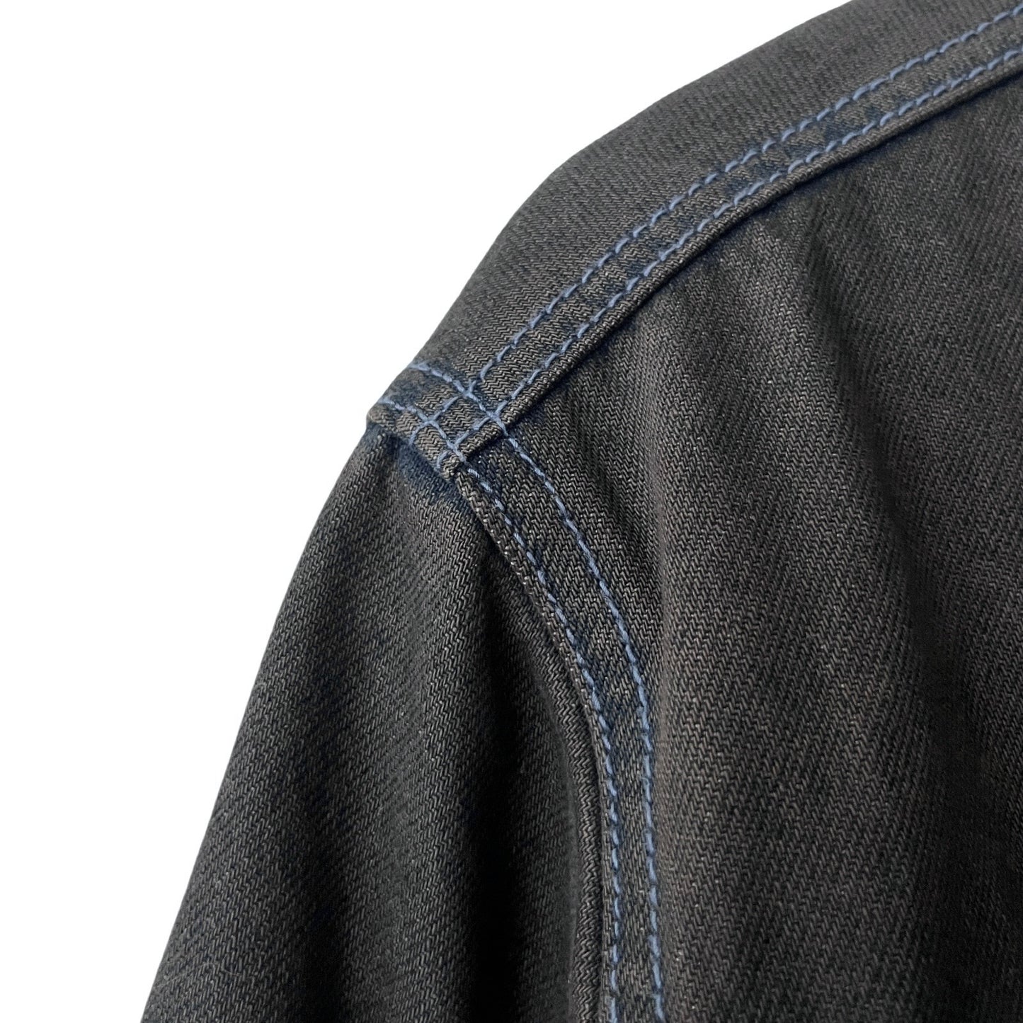 Denim Quilted Workwear Jacket in Atlantic / LARGE