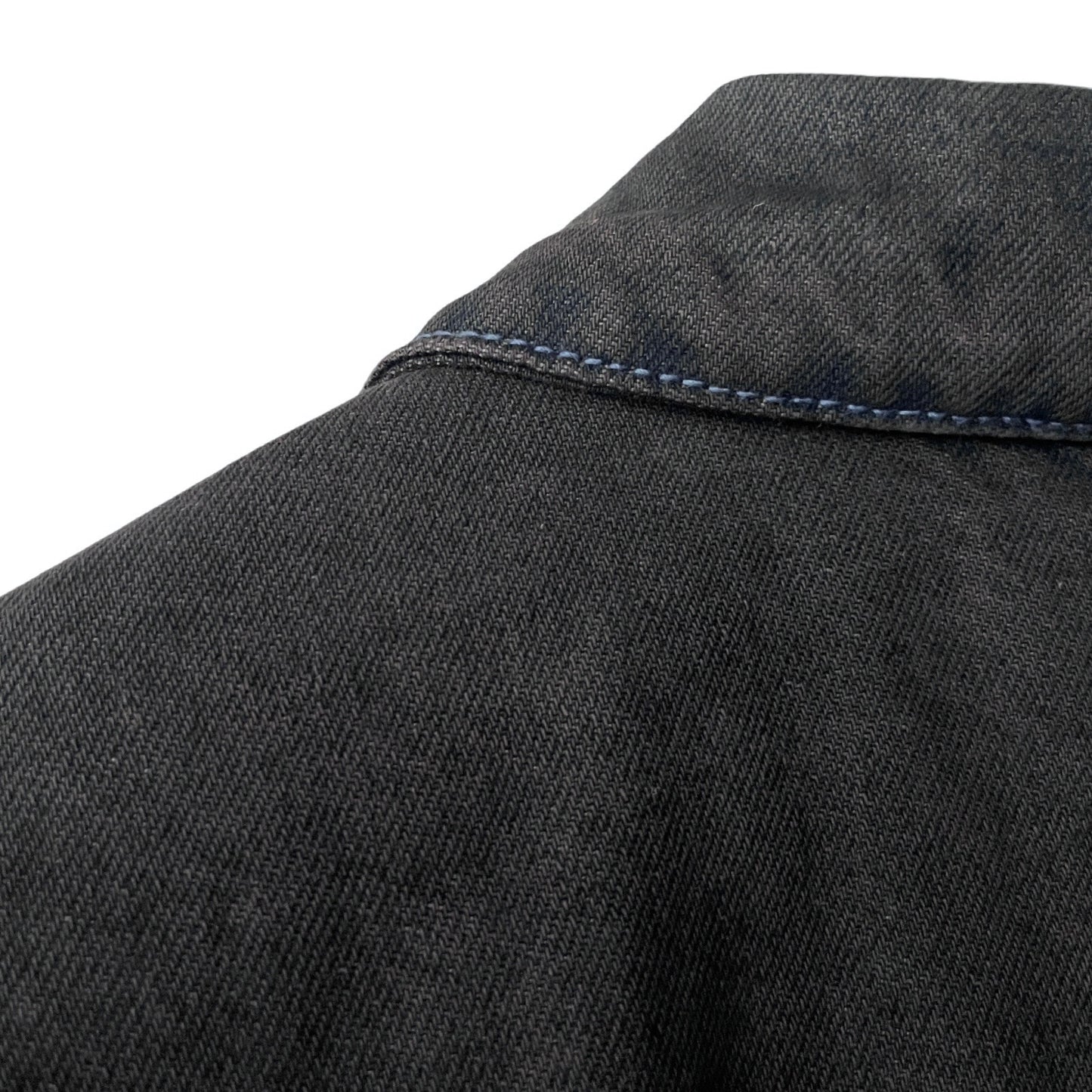 Denim Quilted Workwear Jacket in Atlantic / LARGE