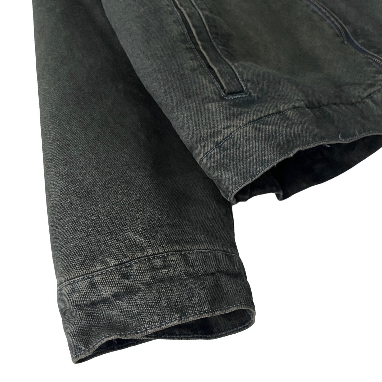 Denim Quilted Workwear Jacket in Peninsula / MEDIUM