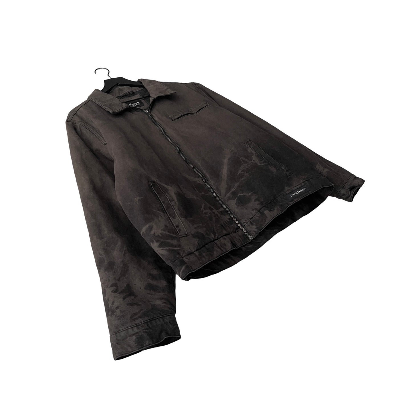 Denim Quilted Workwear Jacket in Igneous / LARGE