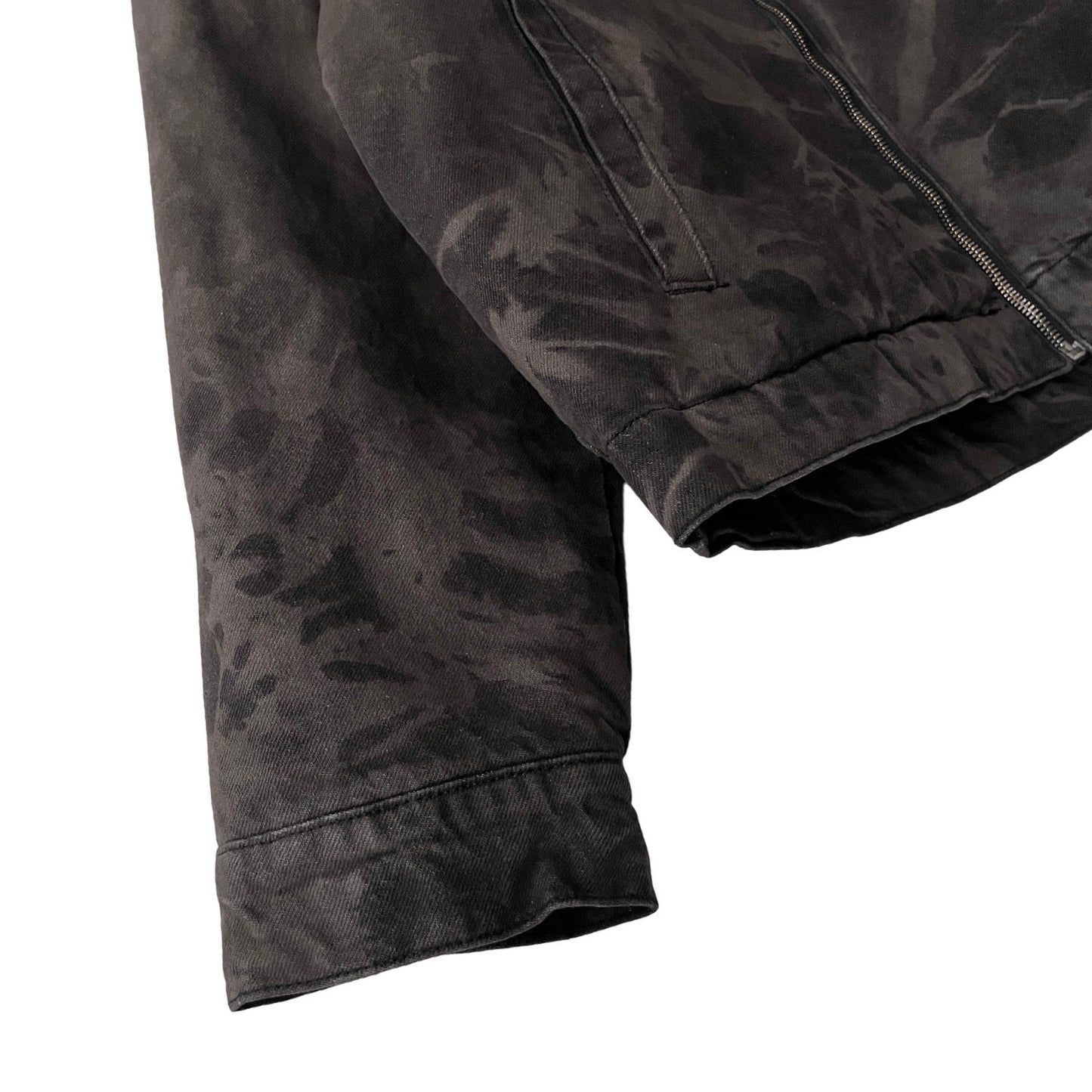 Denim Quilted Workwear Jacket in Igneous / LARGE