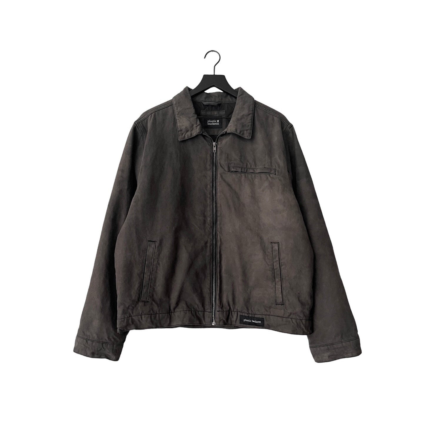 Denim Quilted Workwear Jacket in Capitan / LARGE