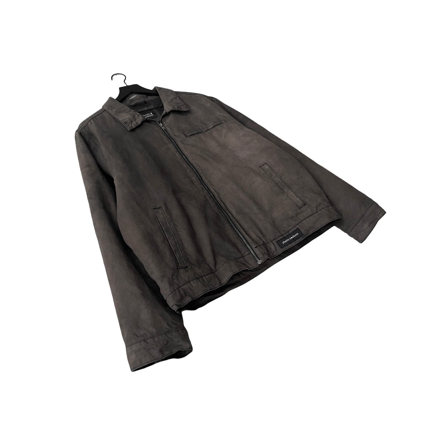 Denim Quilted Workwear Jacket in Capitan / LARGE