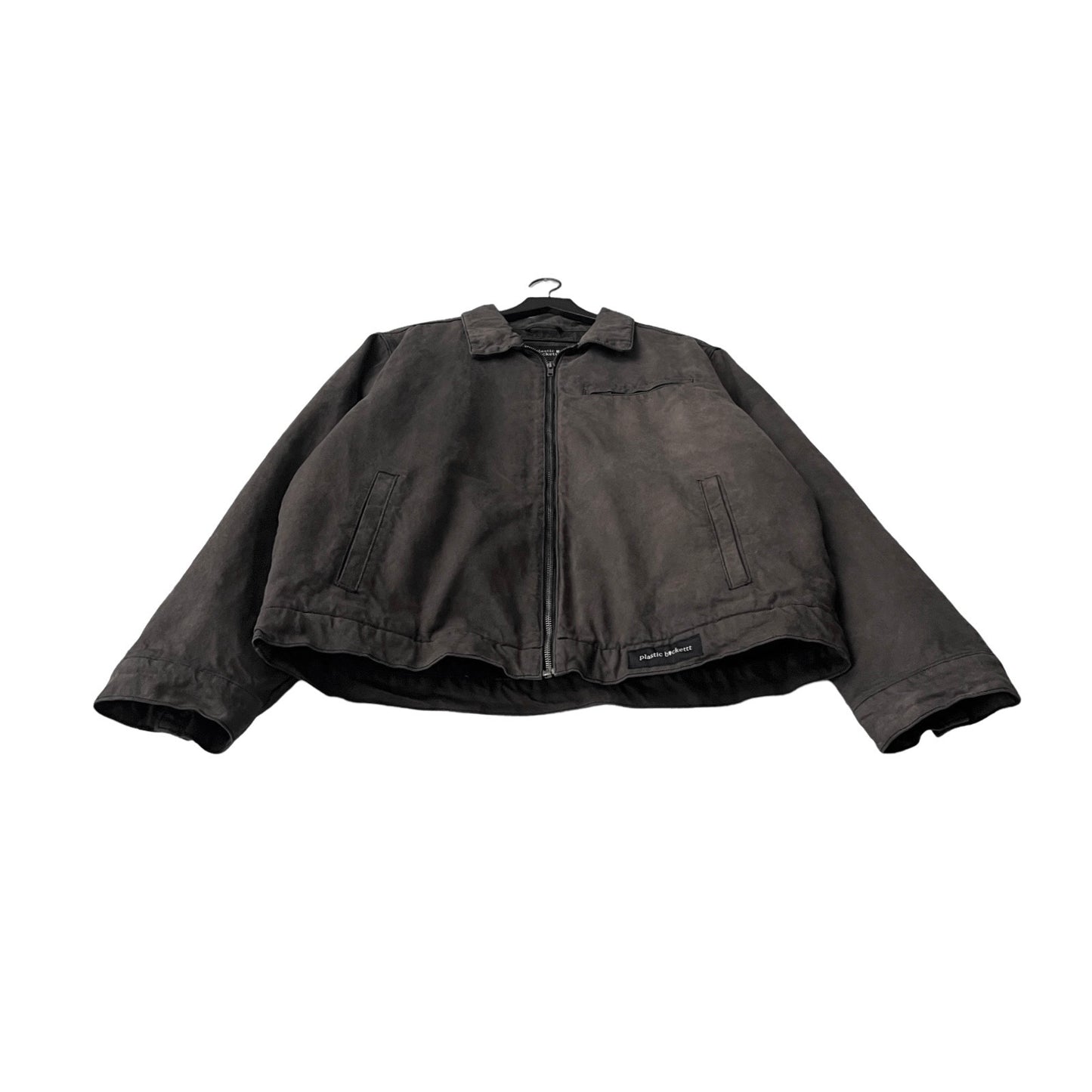 Denim Quilted Workwear Jacket in Capitan / LARGE