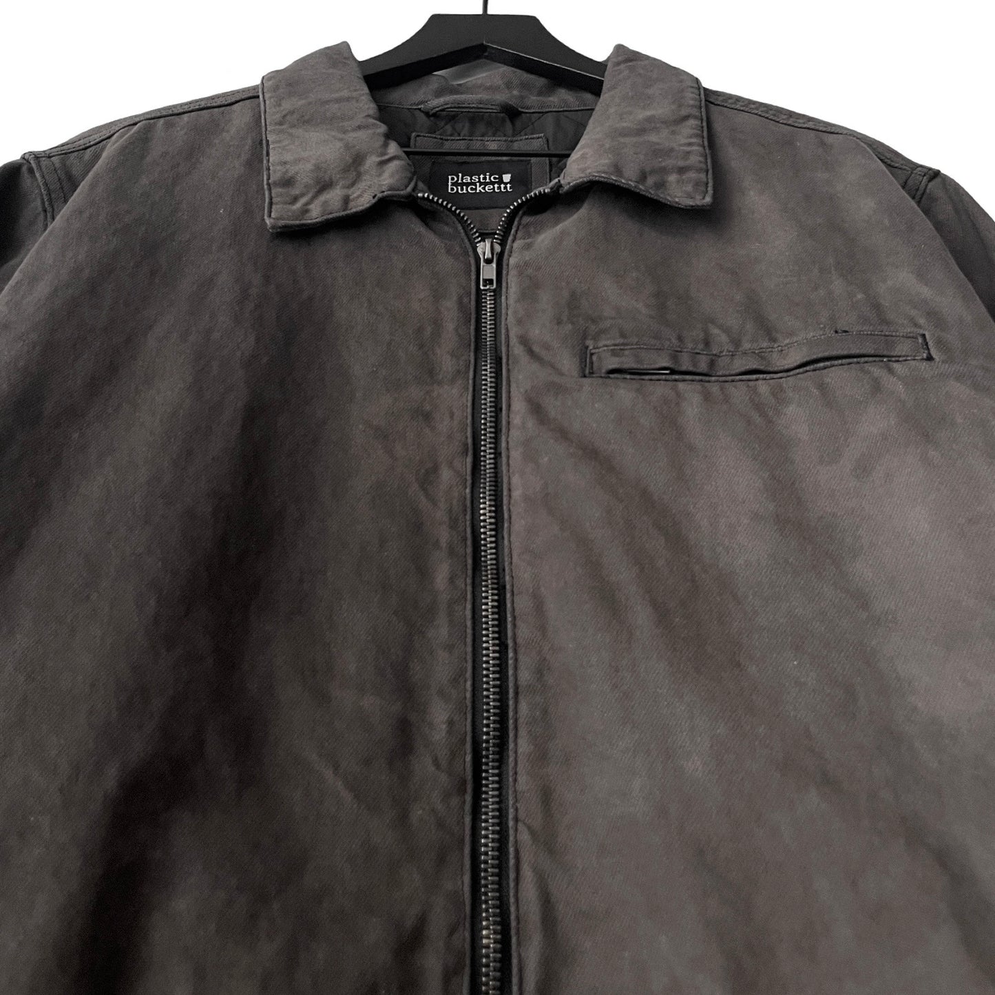 Denim Quilted Workwear Jacket in Capitan / LARGE