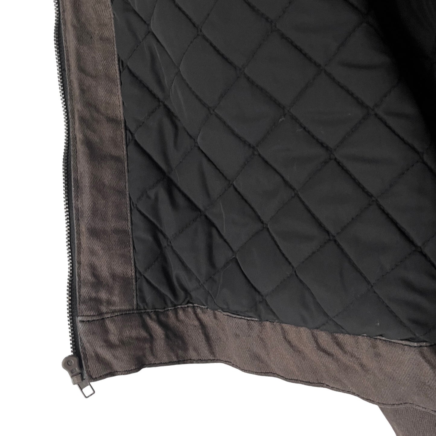 Denim Quilted Workwear Jacket in Capitan / LARGE