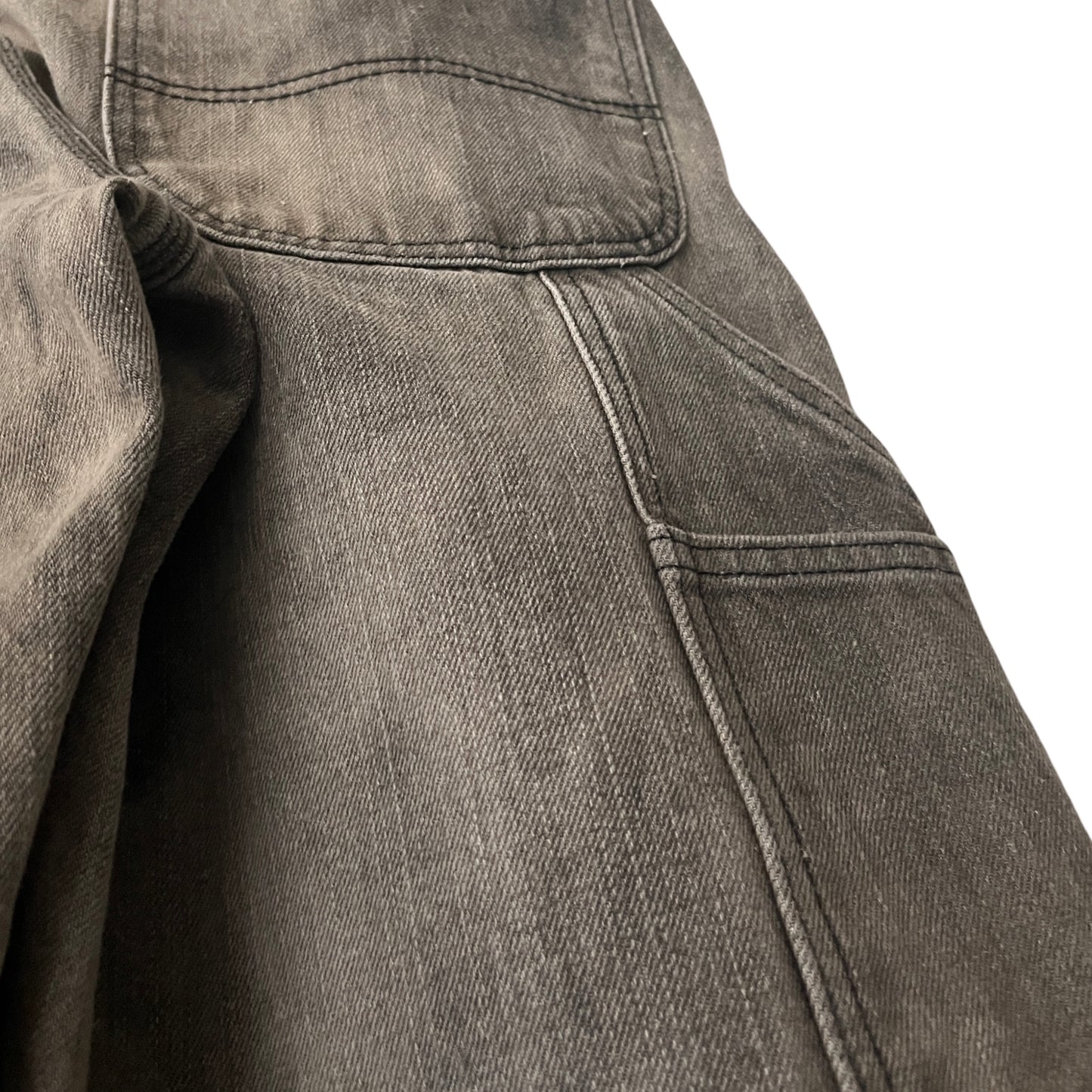 Dickies Durable Triple Stitch Denim Carpenter Pants in Cinder / 34” x 32”