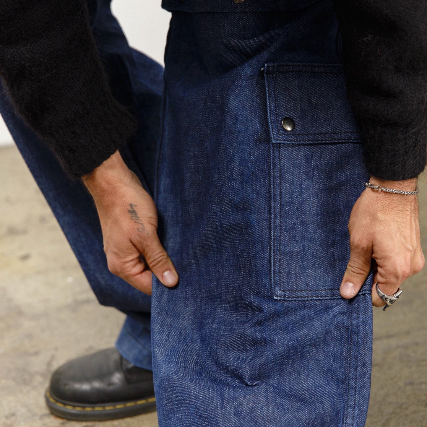 Adaptation Convertible Denim Cargo Pant in Pacific / MULTIPLE SIZES