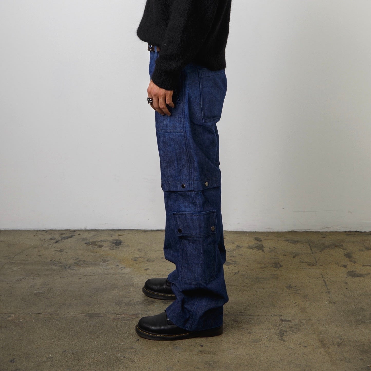 Adaptation Convertible Denim Cargo Pant in Pacific / MULTIPLE SIZES