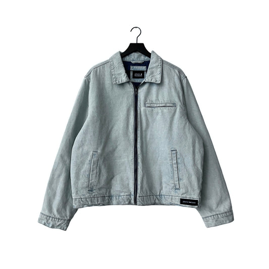 Denim Quilted Workwear Jacket in Nome / LARGE