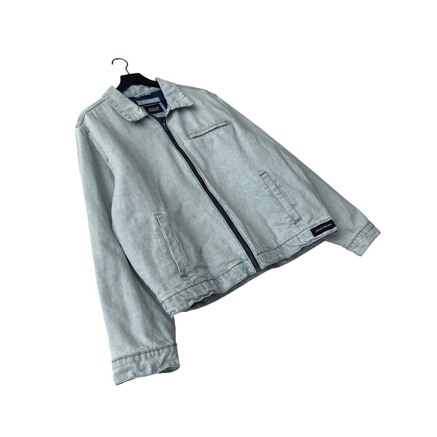 Denim Quilted Workwear Jacket in Nome / LARGE
