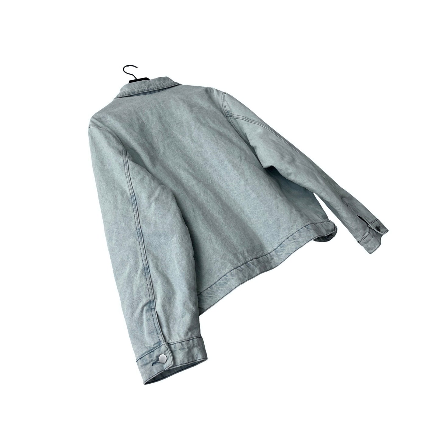 Denim Quilted Workwear Jacket in Nome / LARGE