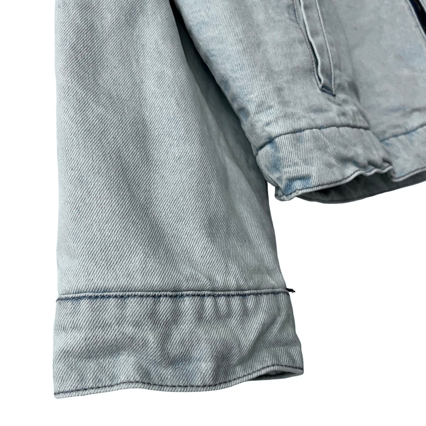Denim Quilted Workwear Jacket in Nome / LARGE