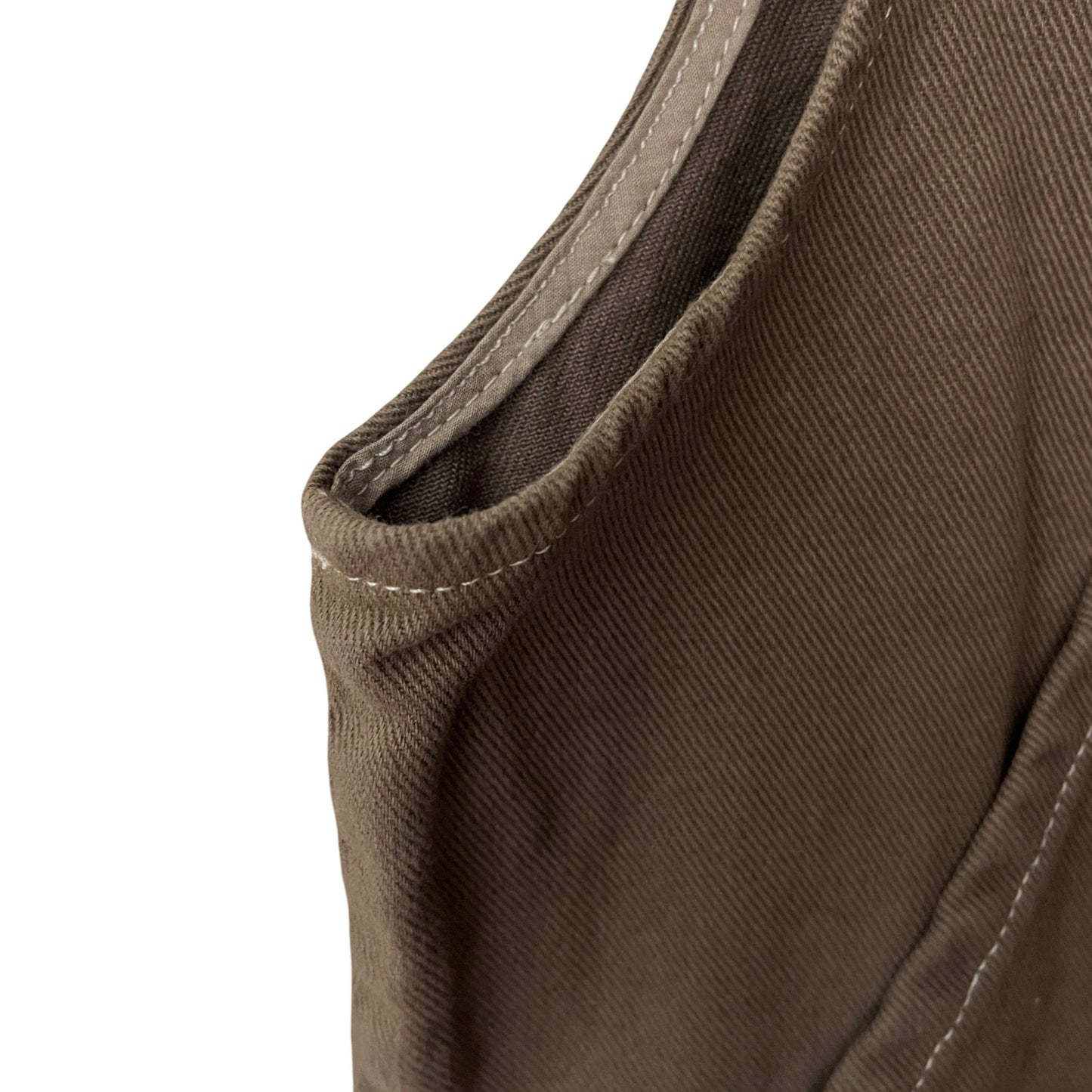 Canvas Utility Chore Vest in Moss / LARGE