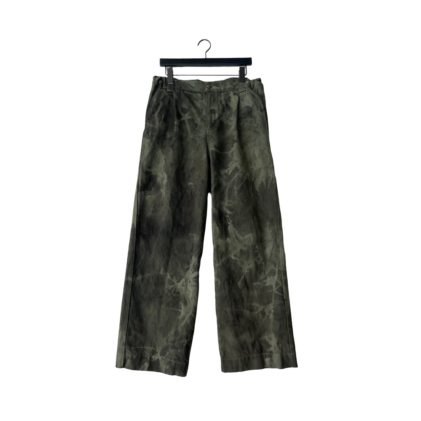 Two Pillars x Plastic Buckettt 2-Piece Denim Set (Jacket & Pants) in Royal Fern / LARGE