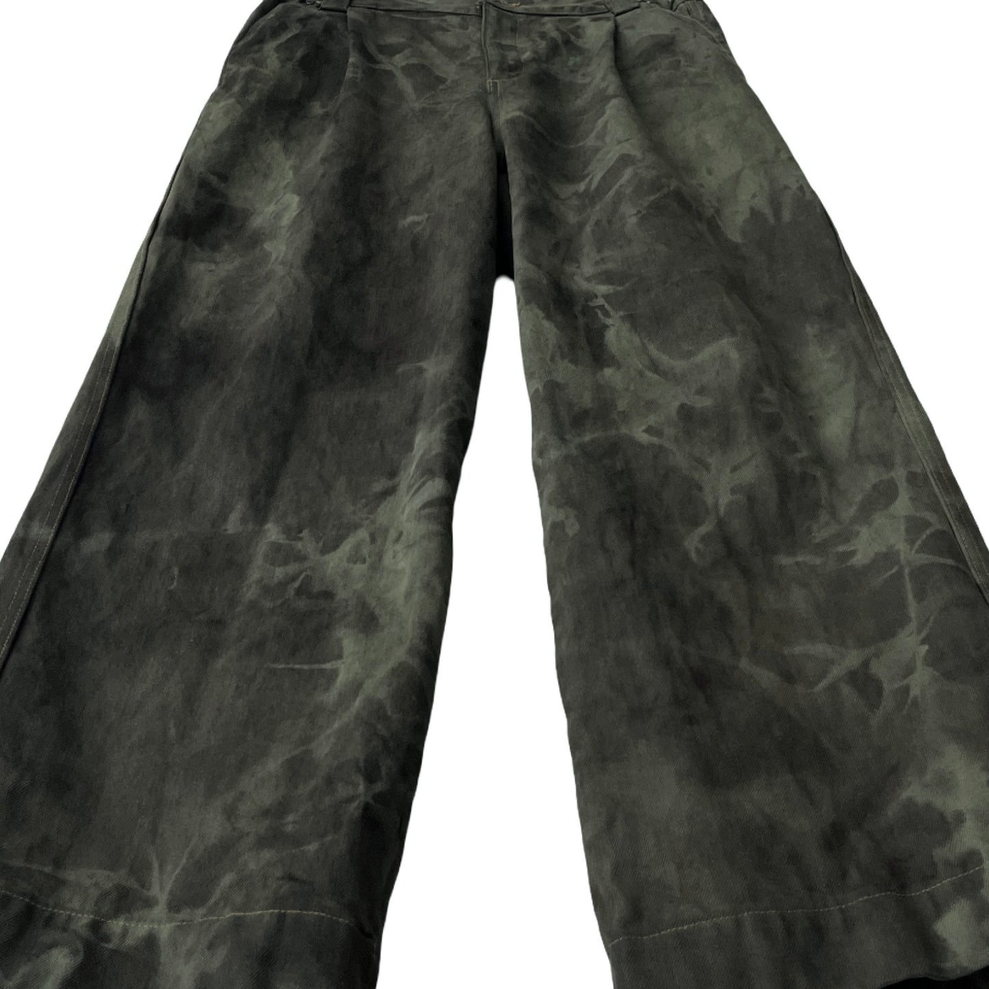 Two Pillars x Plastic Buckettt 2-Piece Denim Set (Jacket & Pants) in Royal Fern / LARGE