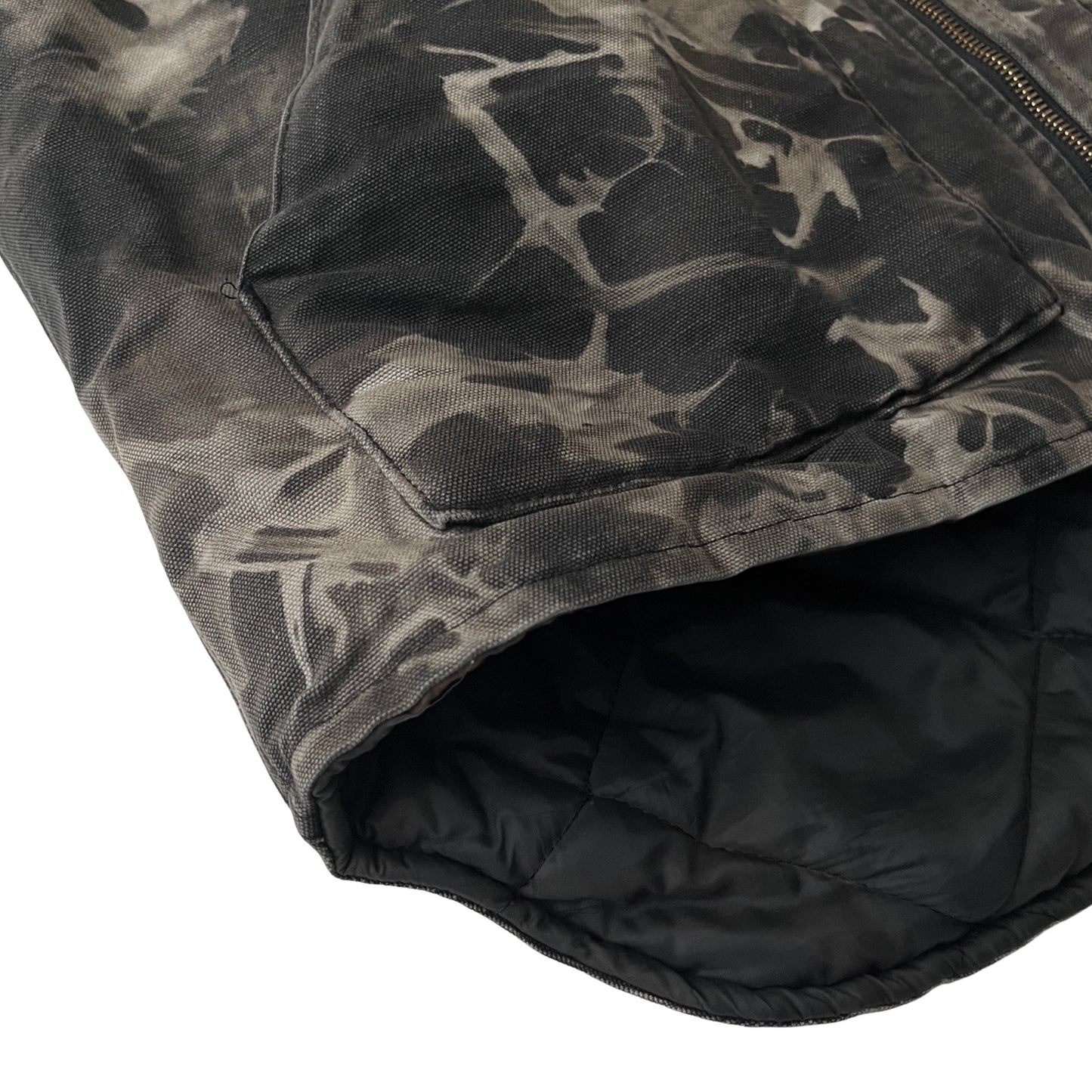 Carhartt Insulated Canvas Vest in Quarry / X-LARGE