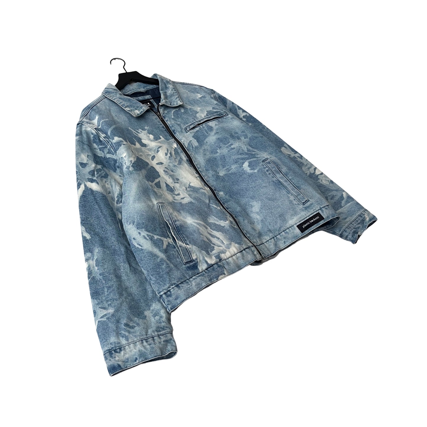 Denim Quilted Workwear Jacket in Glacier / X-LARGE
