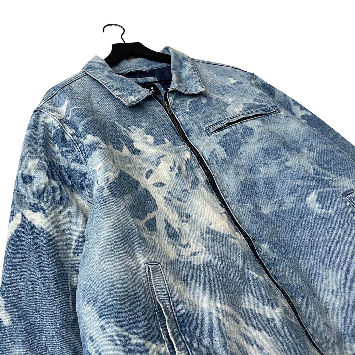 Denim Quilted Workwear Jacket in Glacier / X-LARGE