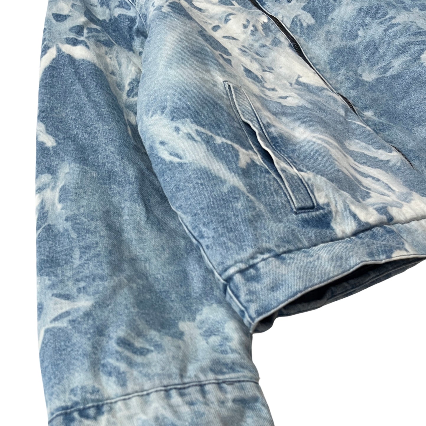 Denim Quilted Workwear Jacket in Glacier / X-LARGE