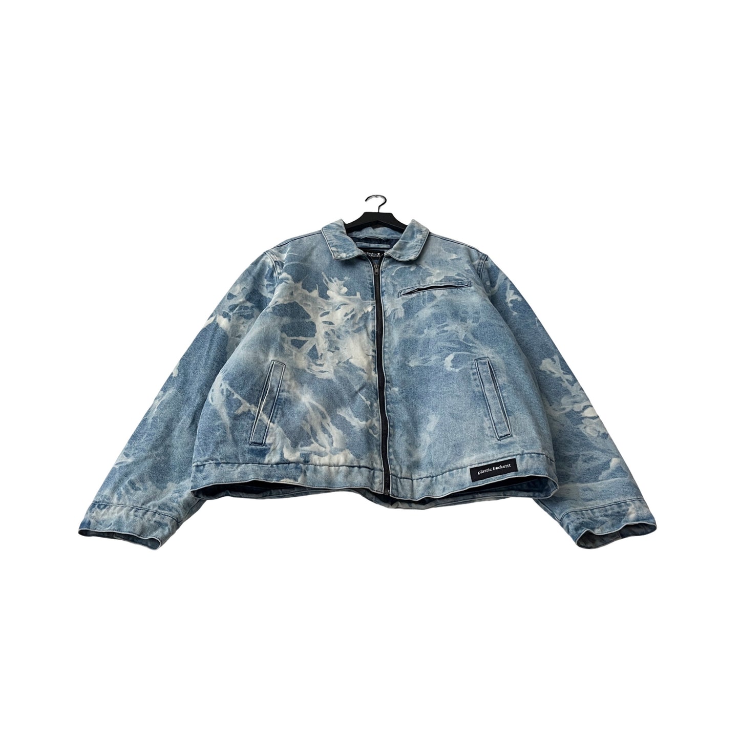 Denim Quilted Workwear Jacket in Glacier / X-LARGE
