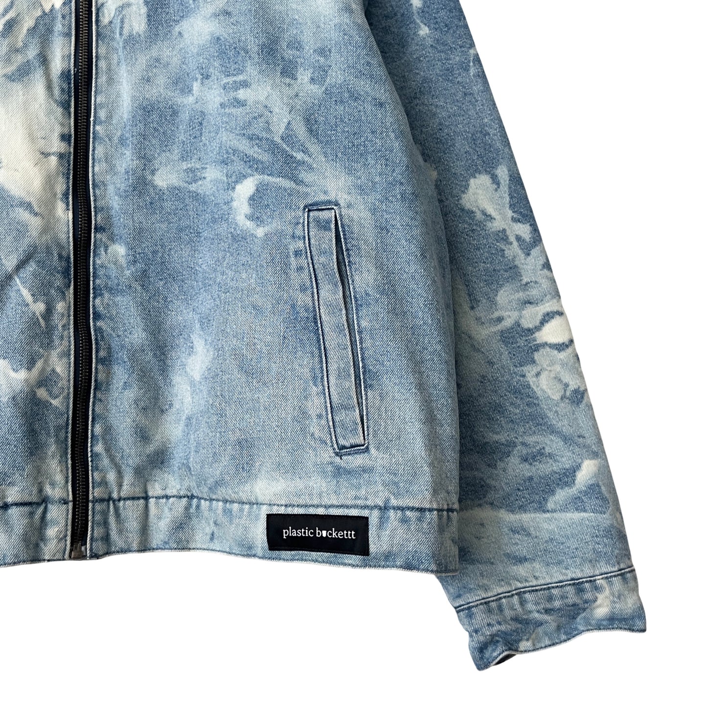 Denim Quilted Workwear Jacket in Glacier / X-LARGE