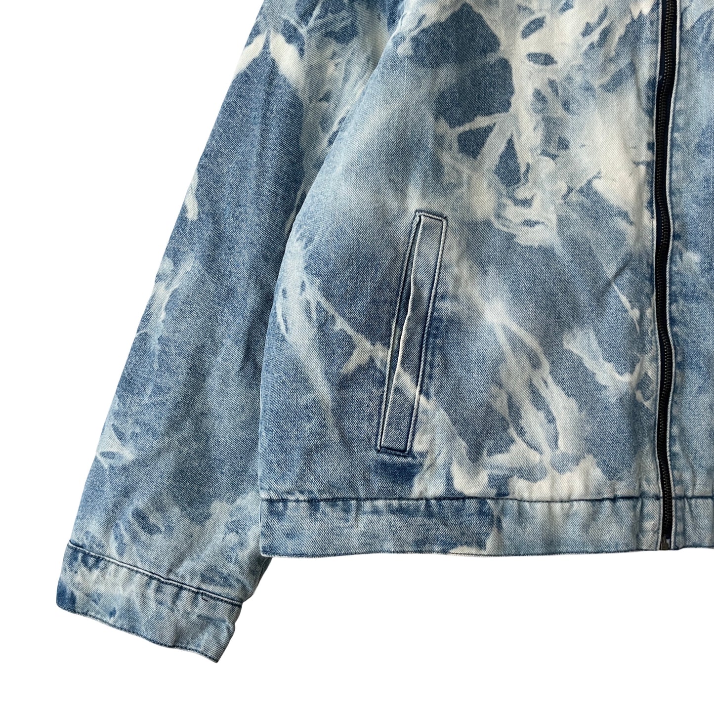 Denim Quilted Workwear Jacket in Glacier / X-LARGE