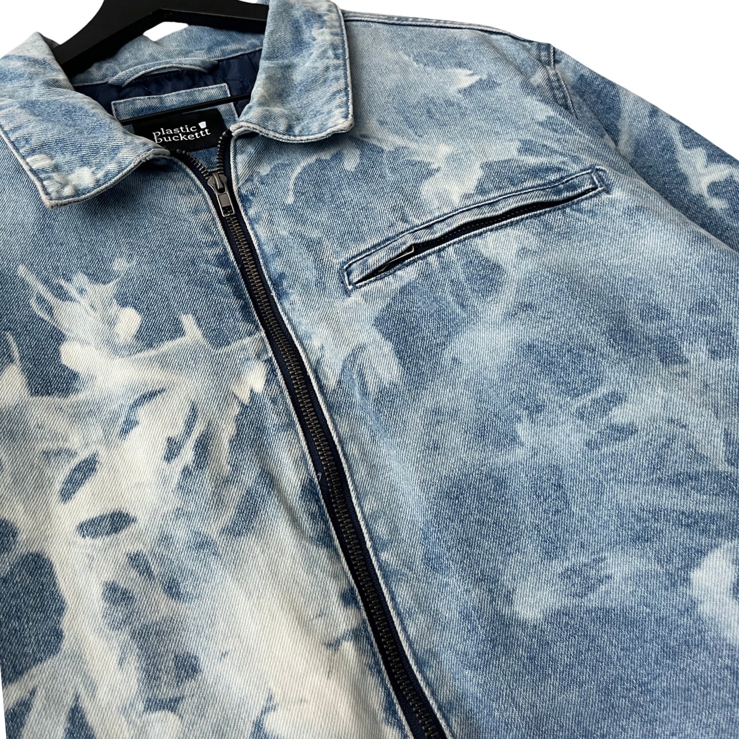 Denim Quilted Workwear Jacket in Glacier / X-LARGE