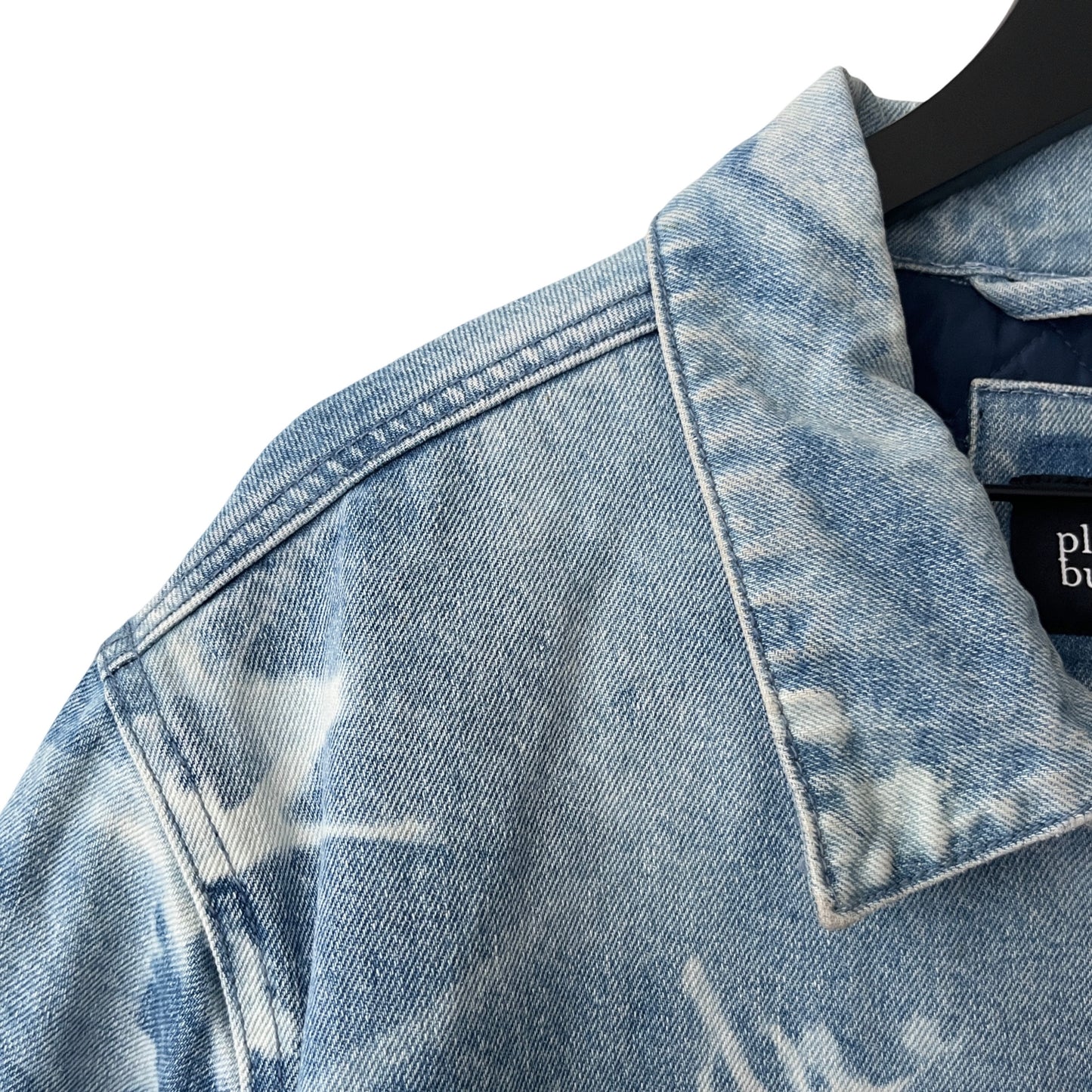 Denim Quilted Workwear Jacket in Glacier / X-LARGE